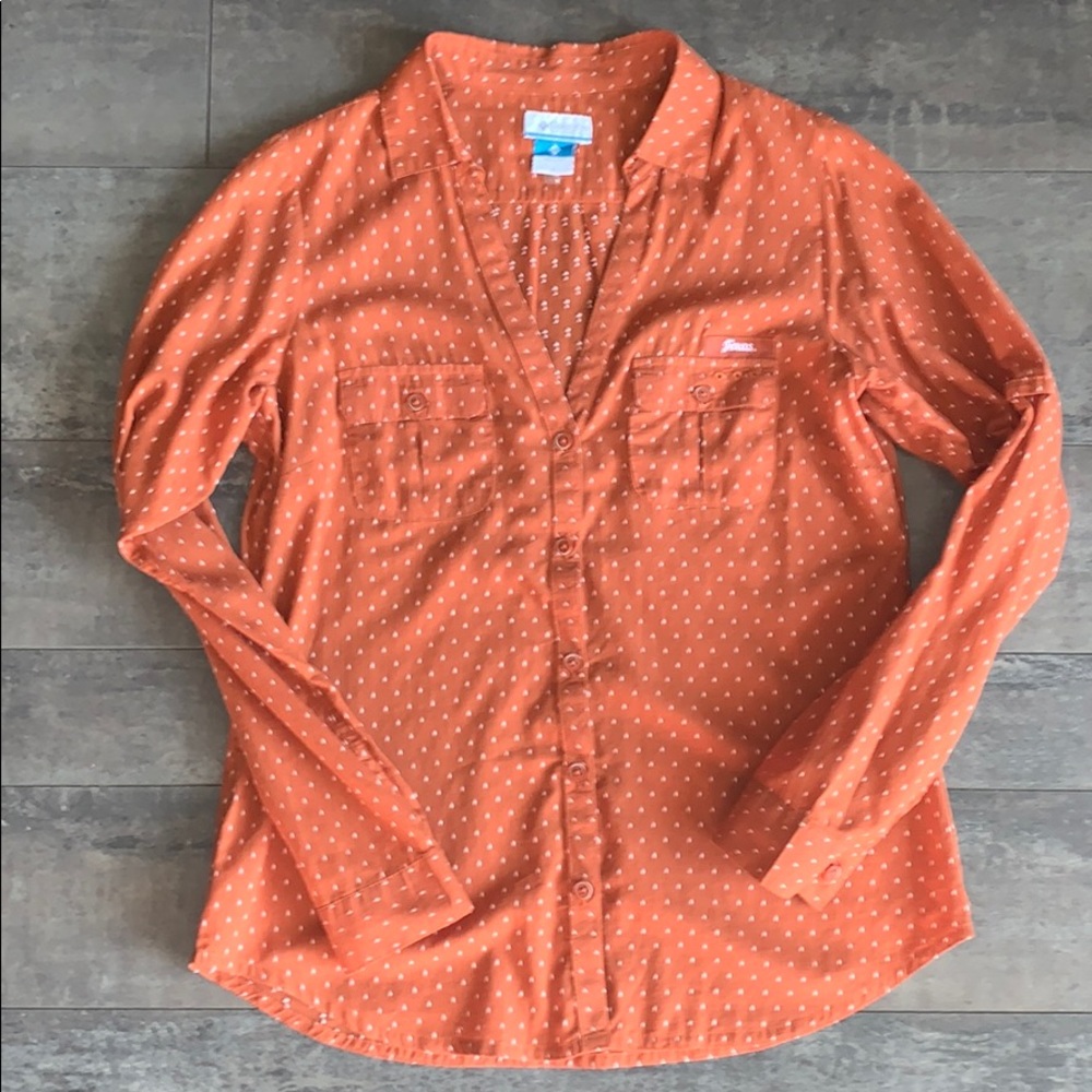 Columbia Brand Texas Button Up